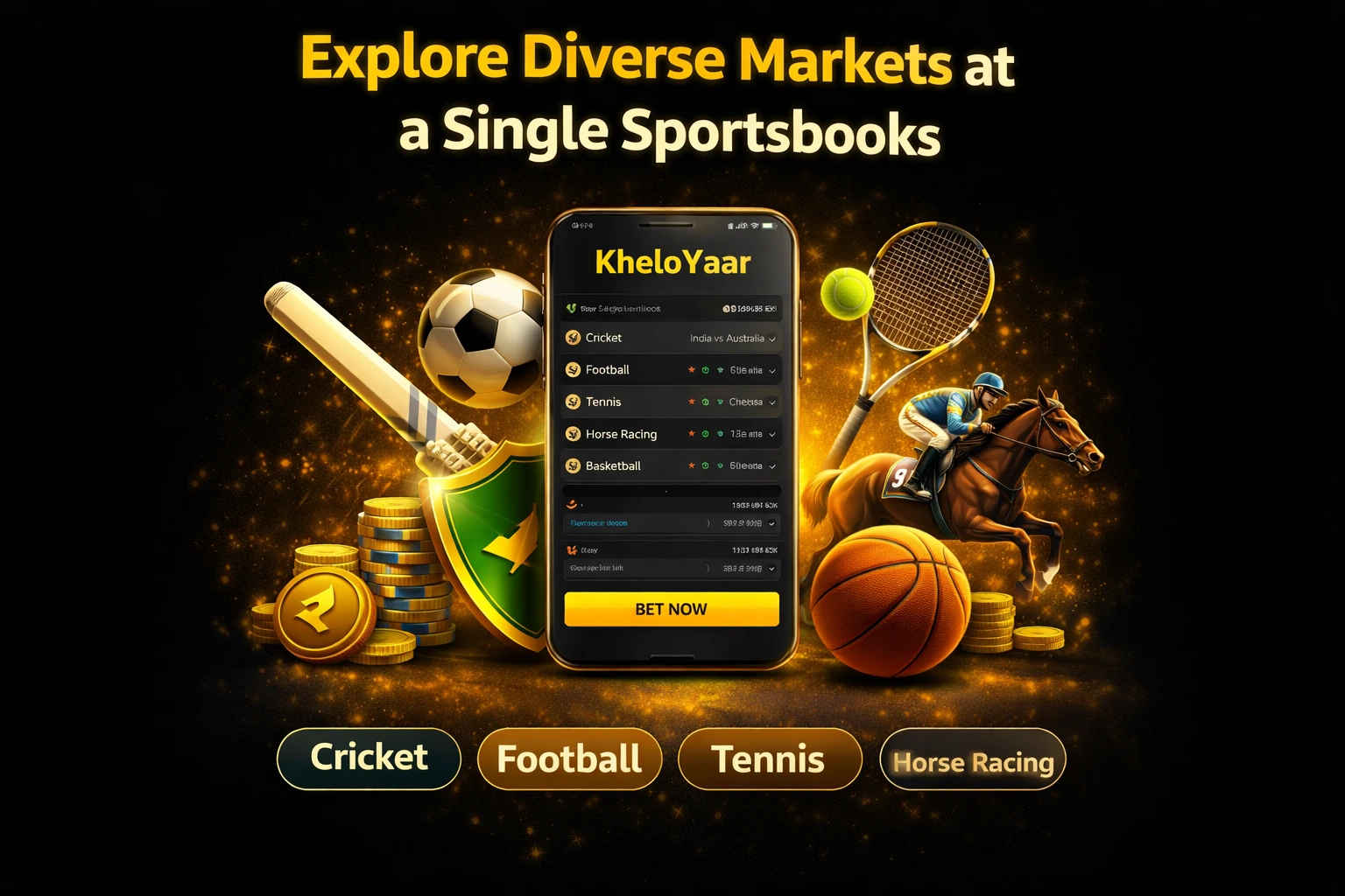 Diverse Markets at a Single Sportsbooks