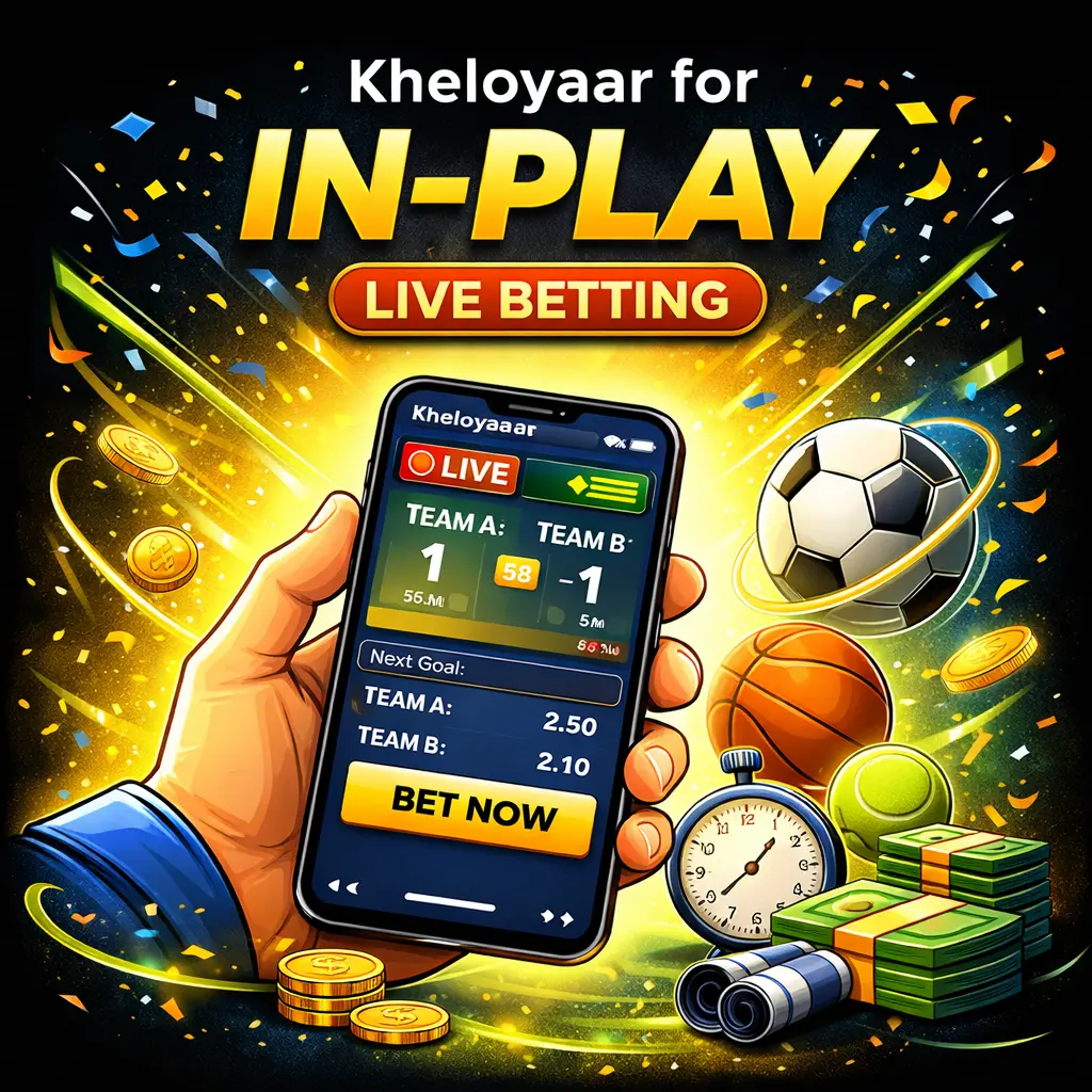 Kheloyaar for In-Play (Live Betting)