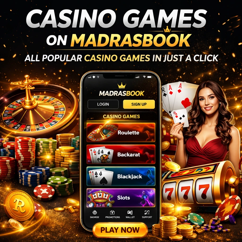 Madrasbook – All Popular Casino Games
